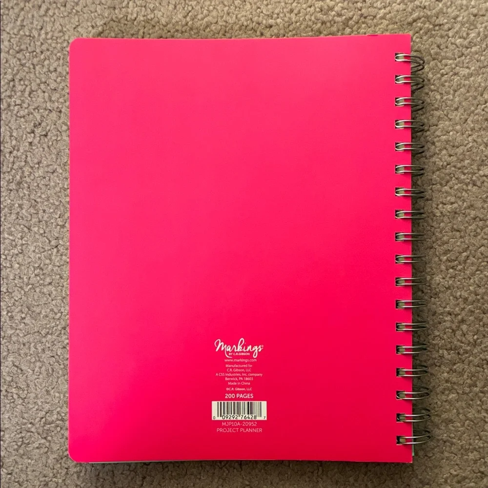 Markings By C.R. Gibson Make It Happen Project Planner - 200 Pages
